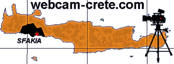 Crete live webcam Crete - Greece: Sfakia, southwest coast of Crete
